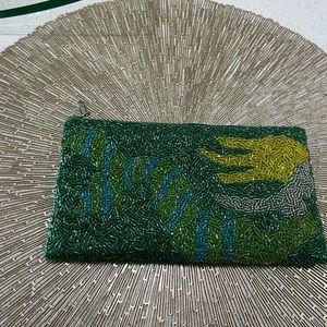 Kirk's Folly Hand Beaded Mermaid Clutch/Pouch